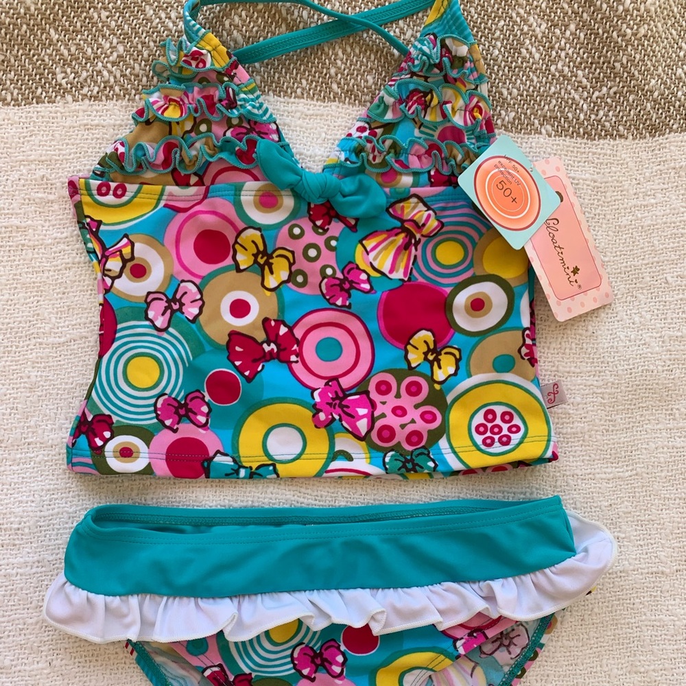 Floatimini tankini two piece bikini Candy Ruffle